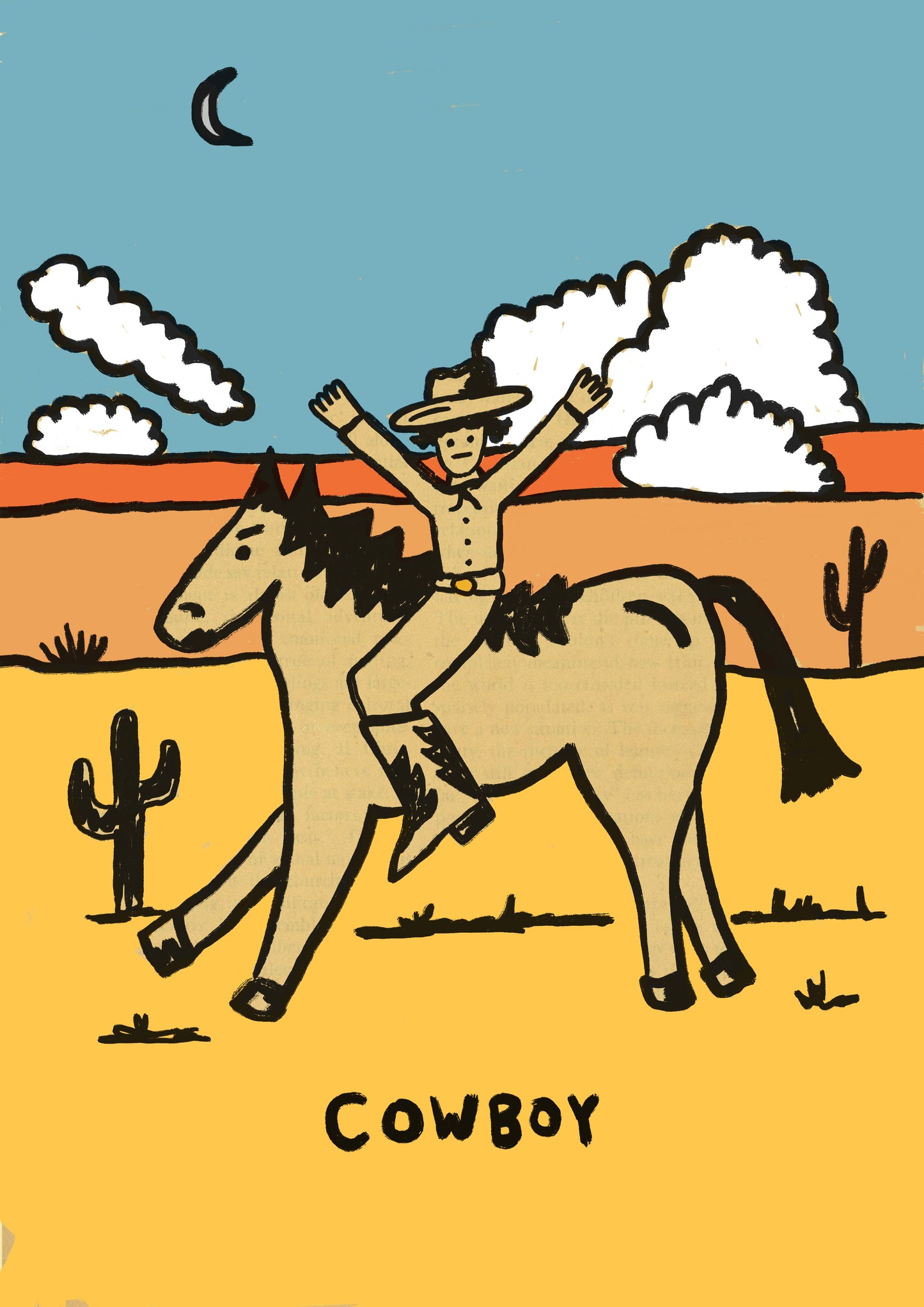 Cowboy Print