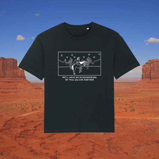 Cowboy Scene T Shirt