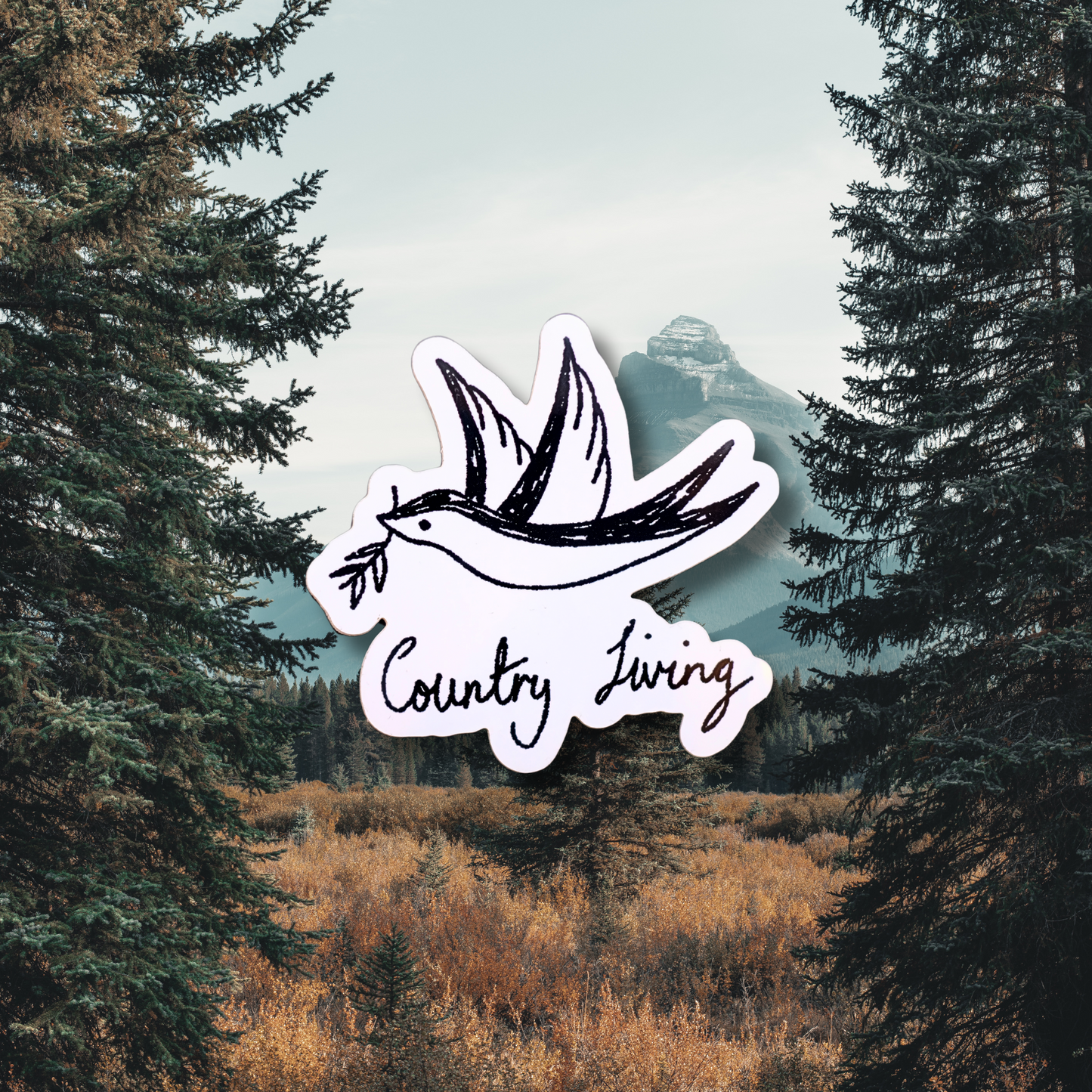 Country Living Sticker