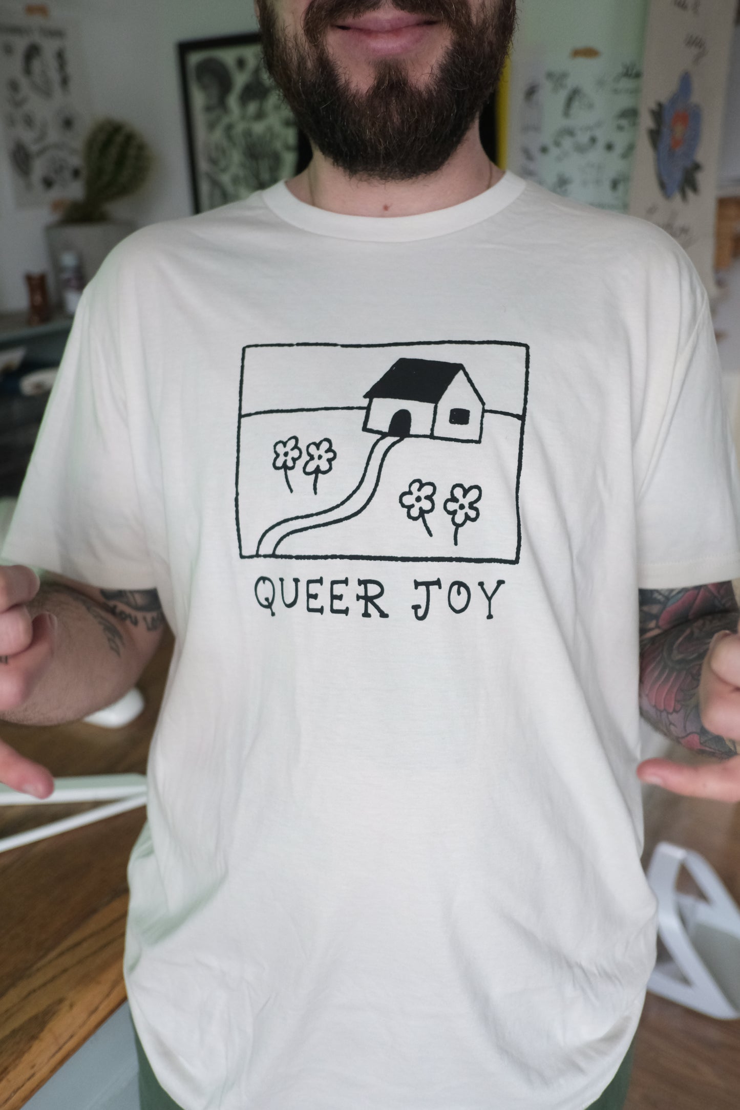 Queer Joy House T Shirt