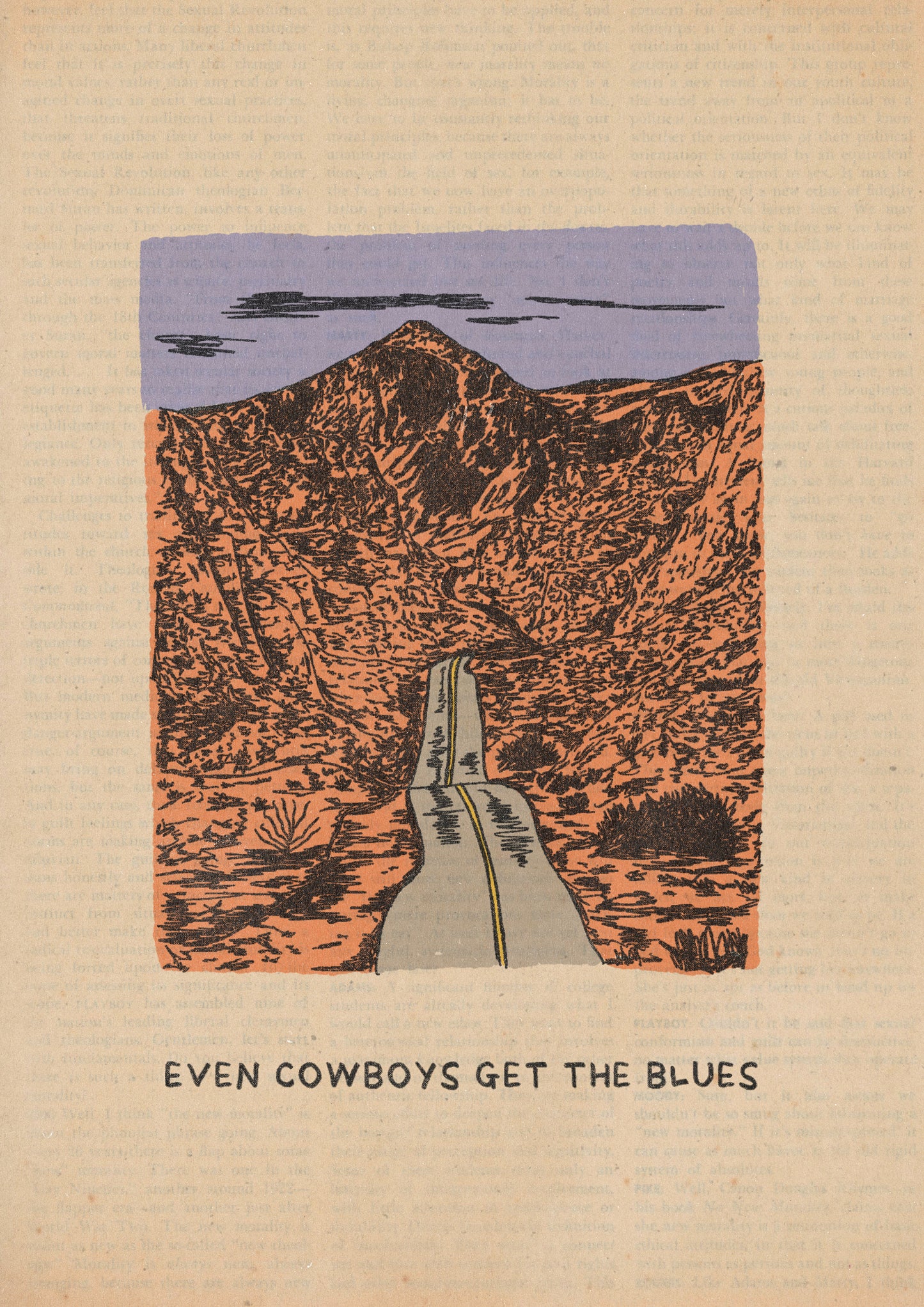 Even Cowboys - Mountain Road